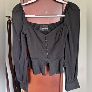 Reformation Blouse Black S